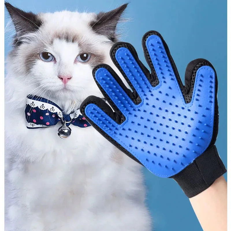 Pet Grooming Glove – Deshedding & Massage Brush