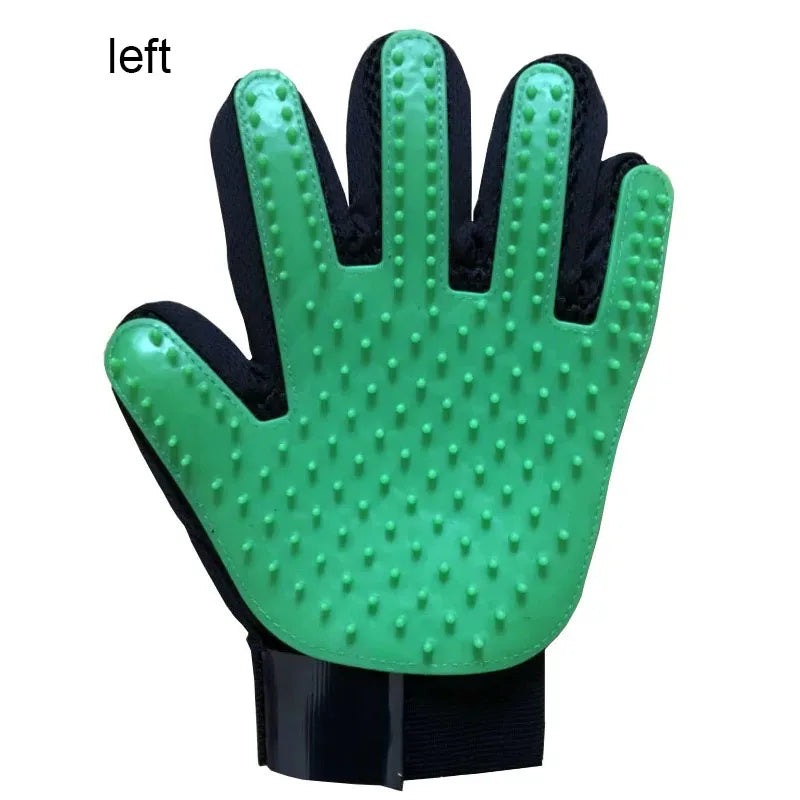 Pet Grooming Glove – Deshedding & Massage Brush