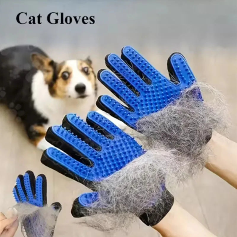 Pet Grooming Glove – Deshedding & Massage Brush