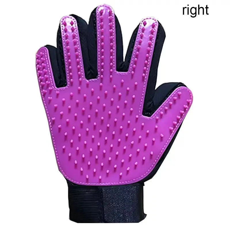 Pet Grooming Glove – Deshedding & Massage Brush