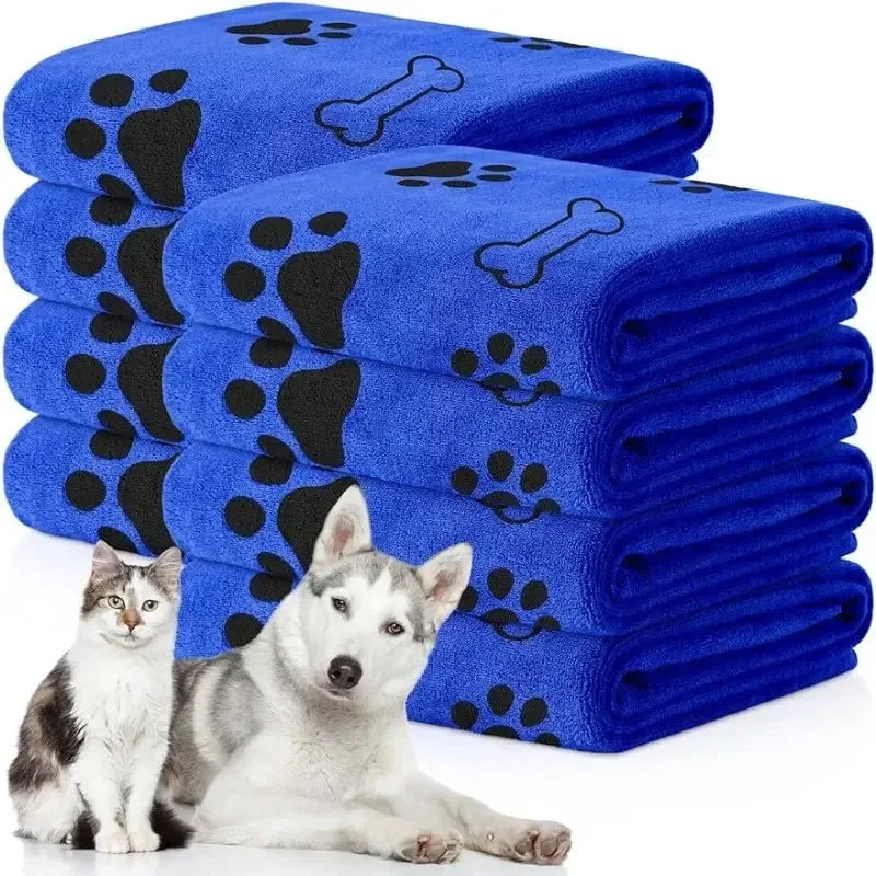 Quick-Dry Microfiber Pet Towel – Soft & Absorbent