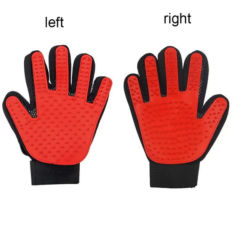 Pet Grooming Glove – Deshedding & Massage Brush