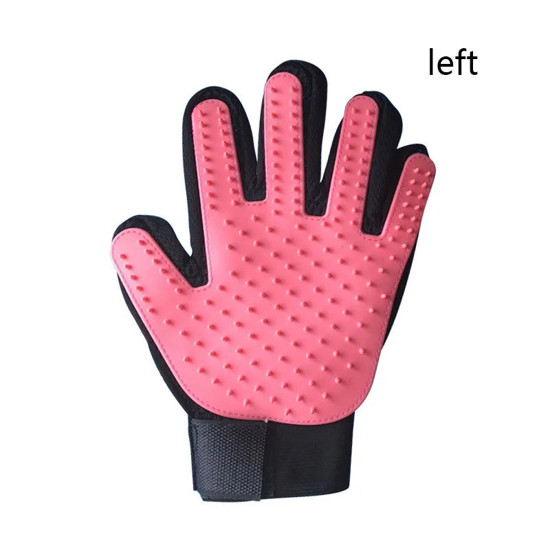 Pet Grooming Glove – Deshedding & Massage Brush