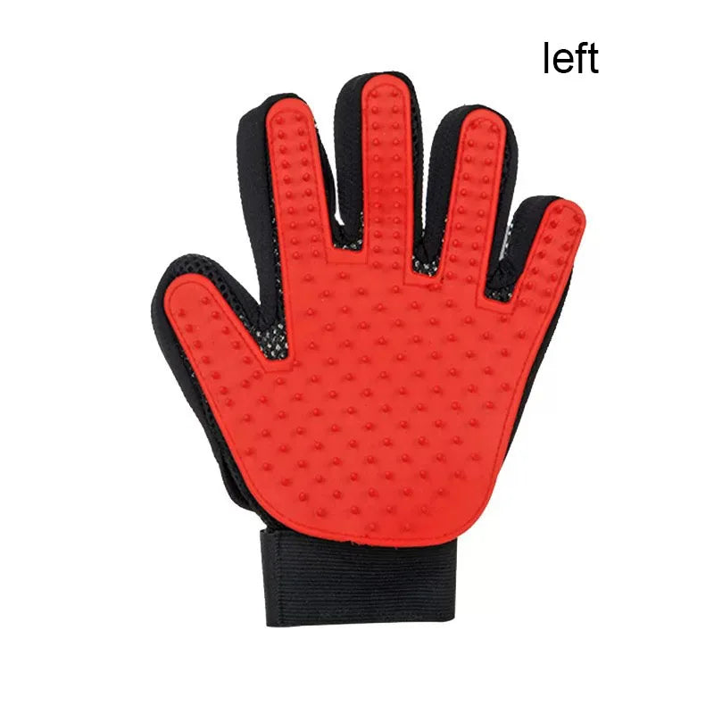 Pet Grooming Glove – Deshedding & Massage Brush