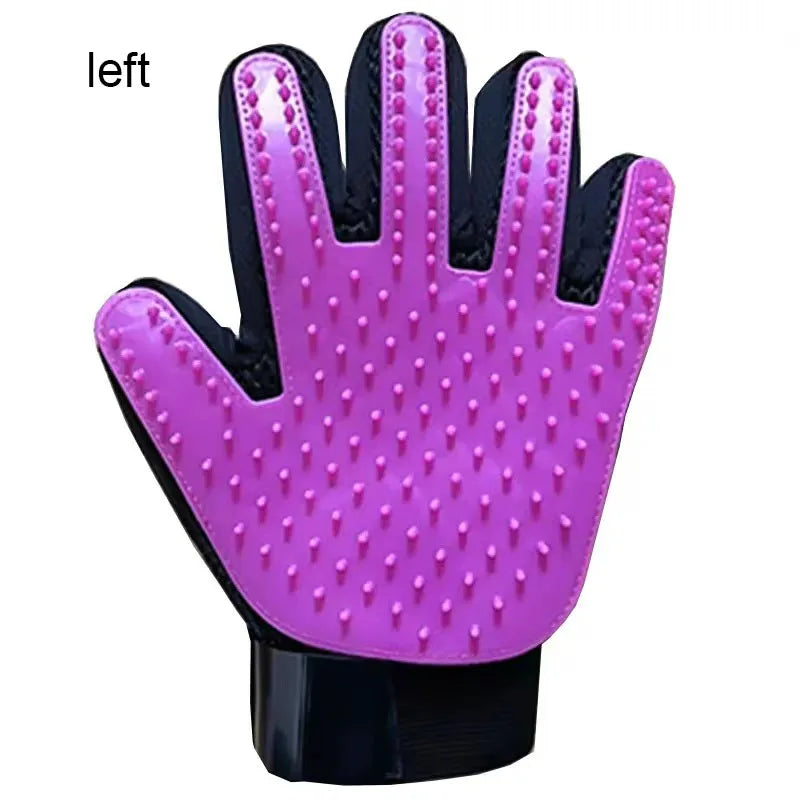 Pet Grooming Glove – Deshedding & Massage Brush